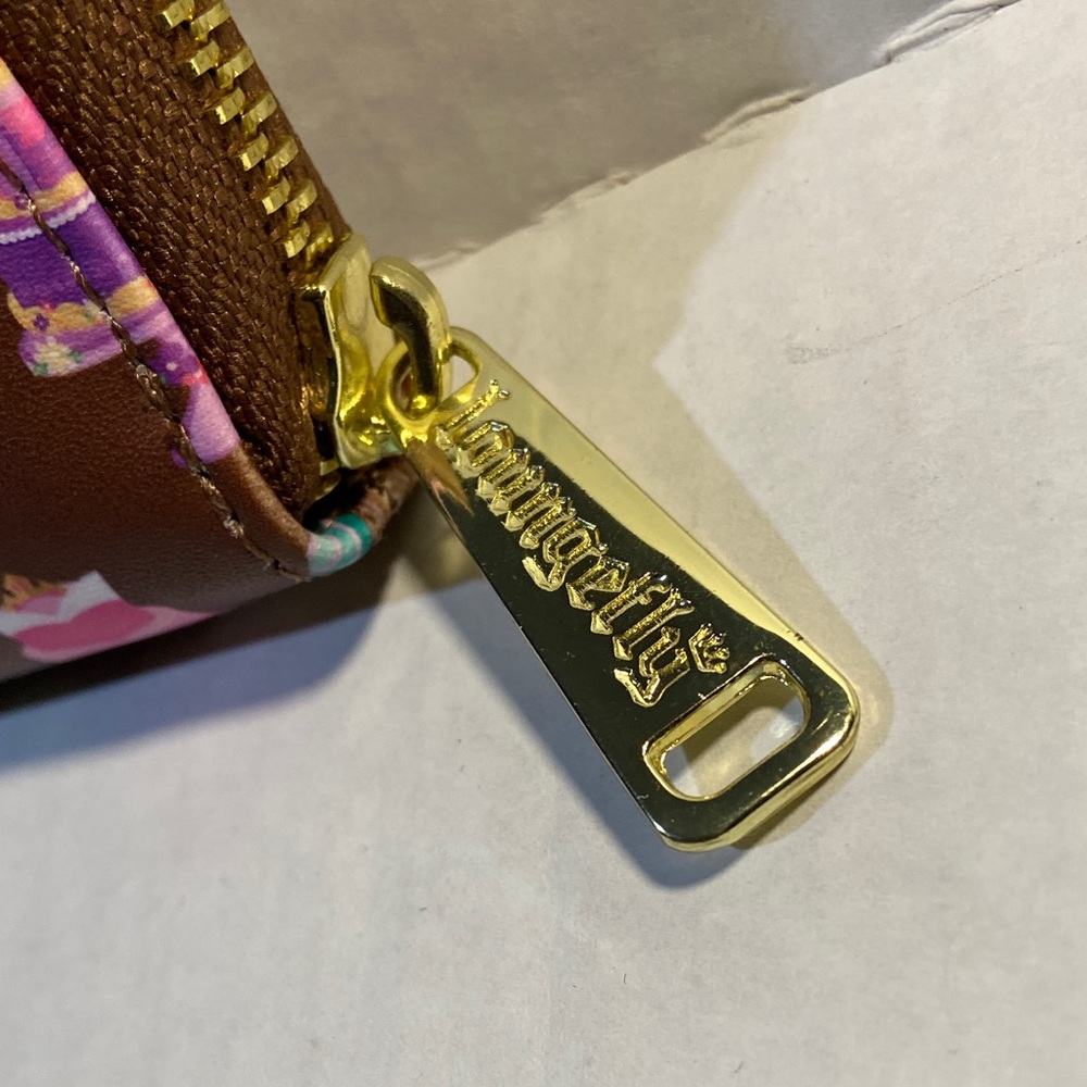 Loungefly Disney Brown and Multicolor Cake Wallet - Picture 3 of 8